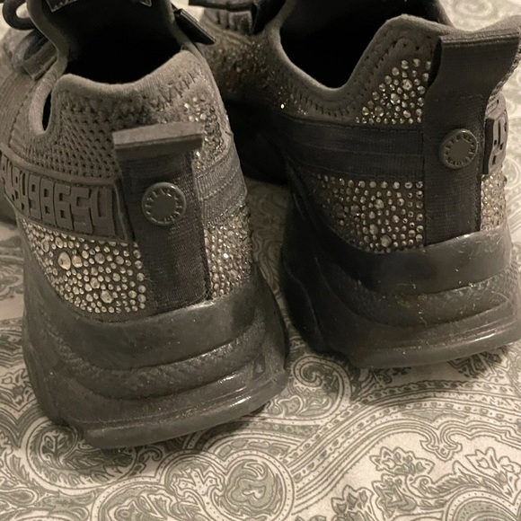 Steve Madden Maxima Rhinestone Tennis Shoes - Picture 3 of 5